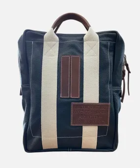 Manikomio Dsgn BPCK zaino in pelle nero