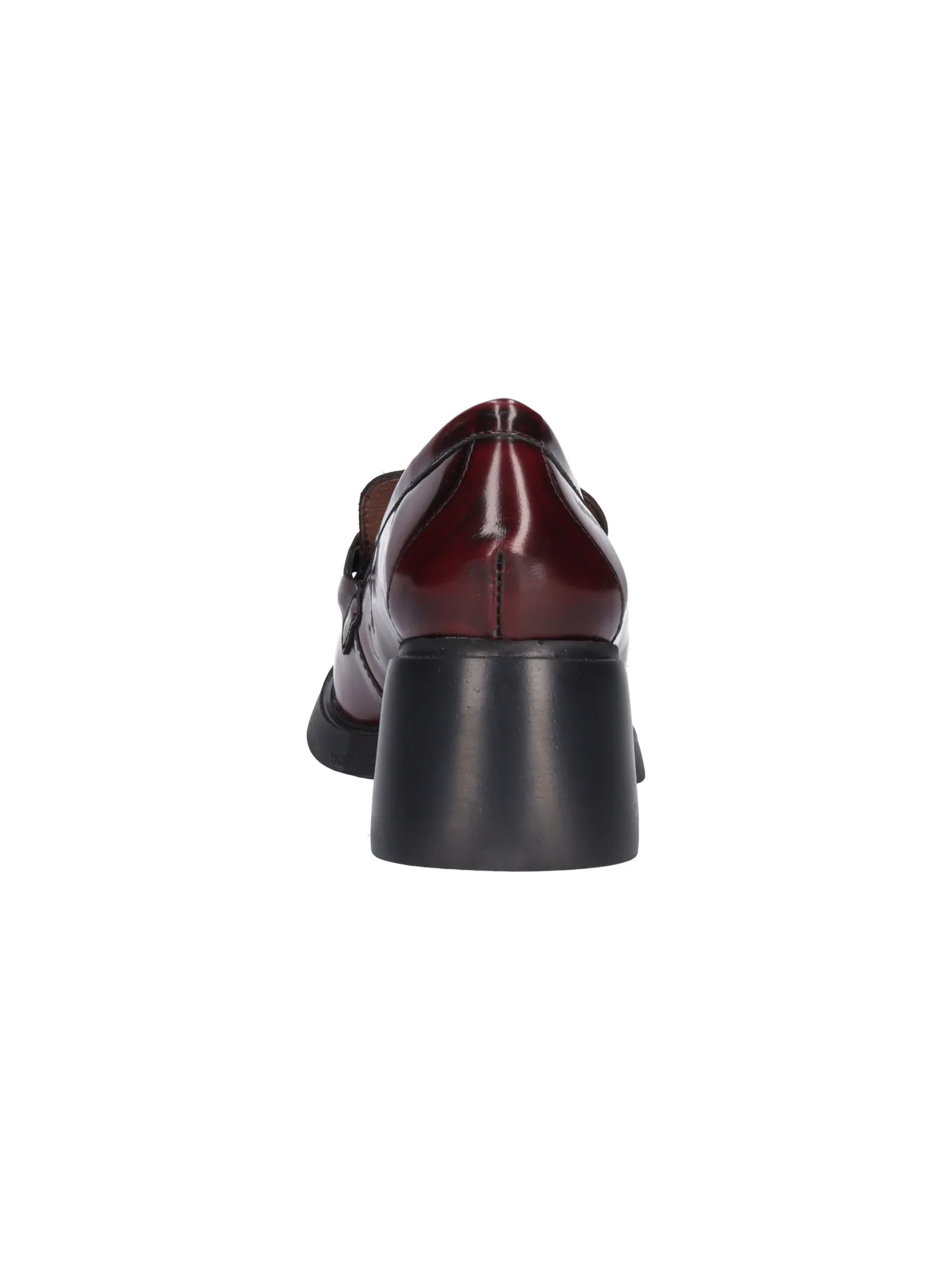 Mocassino tacco largo Wonders da donna bordeaux